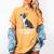 Boston Terrier Dog Owner Grandma Women's Comfort Colors T-Shirt Mustard