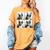Boston Terrier Dogs With Sunglasses Photo Pets Meme Women's Comfort Colors T-Shirt Mustard