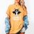 Boston Terrier Halloween Shirt Did Someone Say Treat Women's Comfort Colors T-Shirt Mustard