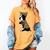Boston Terrier Lover I Love Mom Tattoo Leopard Women's Comfort Colors T-Shirt Mustard