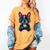 Boston Terrier Lovers Gaming Headphones Boston Terrier Women's Comfort Colors T-Shirt Mustard