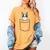 Boston Terrier In The Pocket Cute Boston Terrier Dog For Men Women Girls Kids Women's Comfort Colors T-Shirt Mustard