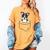 Boston Terrier In The Pocket Cute Pocket Boston Terrier Women's Comfort Colors T-Shirt Mustard