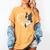 Boston Terrier Shirts For Women Girls Kids Heart Cute Women's Comfort Colors T-Shirt Mustard
