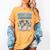 Boston Terrier Women's Comfort Colors T-Shirt Mustard