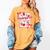 Bow Strawberry Kindergarten Is My Jam Teacher Kinder Team Women's Comfort Colors T-Shirt Mustard Bow Strawberry Kindergarten Is My Jam Teacher Kinder Team Women's Comfort Colors T-Shirt Mustard