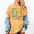 Braille Teacher Of The Visually Impaired Groovy VI Teacher Women's Comfort Colors T-Shirt Mustard Braille Teacher Of The Visually Impaired Groovy VI Teacher Women's Comfort Colors T-Shirt Mustard