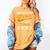 My Broom Broke So Now I Teach Science Teacher Halloween Women's Comfort Colors T-Shirt Mustard