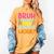 Bruh Did You Even Show Your Work Humorous Math Teacher Women's Comfort Colors T-Shirt Mustard Bruh Did You Even Show Your Work Humorous Math Teacher Women's Comfort Colors T-Shirt Mustard