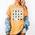 Calculator Easy Halloween Costume For Math Teacher Women's Comfort Colors T-Shirt Mustard