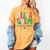 All Calm Said No Teacher Teacher Christmas Lights Women's Comfort Colors T-Shirt Mustard All Calm Said No Teacher Teacher Christmas Lights Women's Comfort Colors T-Shirt Mustard