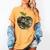 Camo Apple Camouflage Clothing School Student Camo Teacher Men Women Kids Women's Comfort Colors T-Shirt Mustard