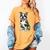 Camo Boston Terrier Pet Owner Camouflage Dog Lover Women's Comfort Colors T-Shirt Mustard