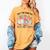 Can't Talk Right Now Doing Teacher Stuff Teacher Stuff Women's Comfort Colors T-Shirt Mustard