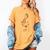 Christmas Musical Note Music Lover Teacher Sing Carols Jesus Women's Comfort Colors T-Shirt Mustard