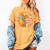 Colorful Brain Art Teacher Artist Painter Student Women's Comfort Colors T-Shirt Mustard Colorful Brain Art Teacher Artist Painter Student Women's Comfort Colors T-Shirt Mustard