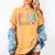 Colorful PARA Teacher Paraprofessional Cute Pencil Women's Comfort Colors T-Shirt Mustard Colorful PARA Teacher Paraprofessional Cute Pencil Women's Comfort Colors T-Shirt Mustard