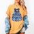 Coquette Bow Book Tree Merry Christmas Xmas Teacher Holiday Women's Comfort Colors T-Shirt Mustard Coquette Bow Book Tree Merry Christmas Xmas Teacher Holiday Women's Comfort Colors T-Shirt Mustard
