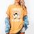 Cow Teacher Lover Women's Comfort Colors T-Shirt Mustard