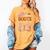 Cowboy Teacher These Boots Are Made-For Teaching School Women's Comfort Colors T-Shirt Mustard