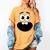 Creepy Carrots Face Teacher Halloween Costume Matching Women's Comfort Colors T-Shirt Mustard Creepy Carrots Face Teacher Halloween Costume Matching Women's Comfort Colors T-Shirt Mustard