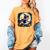 Cute Boston Terrier Halloween Costume Dog Lover Women Girls Women's Comfort Colors T-Shirt Mustard