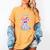Cute Ghost Book Reading Halloween Teacher Top Girls Women Women's Comfort Colors T-Shirt Mustard