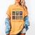 Cute Halloween Teacher Women's Comfort Colors T-Shirt Mustard Cute Halloween Teacher Women's Comfort Colors T-Shirt Mustard