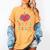 Cute Maestra Teacher Women's Comfort Colors T-Shirt Mustard Cute Maestra Teacher Women's Comfort Colors T-Shirt Mustard