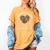 Daycare Provider Teacher Childcare Worker Leopard Heart Fun Women's Comfort Colors T-Shirt Mustard Daycare Provider Teacher Childcare Worker Leopard Heart Fun Women's Comfort Colors T-Shirt Mustard