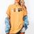 Daycare Teacher Halloween Infant Squad Spooky Childcare Fall Women's Comfort Colors T-Shirt Mustard