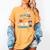 Disney Minnie Mouse Beautiful Day For Learning Teacher's Day Women's Comfort Colors T-Shirt Mustard Disney Minnie Mouse Beautiful Day For Learning Teacher's Day Women's Comfort Colors T-Shirt Mustard