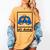 All Done Sign Language Speech Pathology Aac Sped Teacher Women's Comfort Colors T-Shirt Mustard