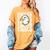 Eagles School Sports Fan Team Spirit Teacher Parent Student Women's Comfort Colors T-Shirt Mustard