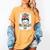 Early Head Start Life Messy Bun Back To School Teacher Women Women's Comfort Colors T-Shirt Mustard Early Head Start Life Messy Bun Back To School Teacher Women Women's Comfort Colors T-Shirt Mustard