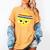The Eggcellent Athlete Good Egg Teacher Halloween Food Group Women's Comfort Colors T-Shirt Mustard The Eggcellent Athlete Good Egg Teacher Halloween Food Group Women's Comfort Colors T-Shirt Mustard