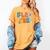 English Teacher Ela Vibes Teacher Kids First Day Of School Women's Comfort Colors T-Shirt Mustard