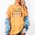 Everyone Is Welcome Here Idaho Teacher Women's Comfort Colors T-Shirt Mustard