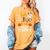 Faboolous INFANT Teacher Halloween Women's Comfort Colors T-Shirt Mustard