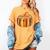 Fall Book Halloween Costume Autumn Pumpkin Teacher Kids Women's Comfort Colors T-Shirt Mustard Fall Book Halloween Costume Autumn Pumpkin Teacher Kids Women's Comfort Colors T-Shirt Mustard
