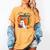 Fall Book Pumpkin Books Ghost Reading Halloween Teacher Women's Comfort Colors T-Shirt Mustard Fall Book Pumpkin Books Ghost Reading Halloween Teacher Women's Comfort Colors T-Shirt Mustard
