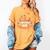 Fall In Love With Kindergarten Autumn Kindergarten Teacher Women's Comfort Colors T-Shirt Mustard