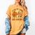 Fall In Love With Reading Book Autumn Pumpkins And Teachers Women's Comfort Colors T-Shirt Mustard Fall In Love With Reading Book Autumn Pumpkins And Teachers Women's Comfort Colors T-Shirt Mustard