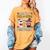 Are You Fall O Ween Directions Halloween Teacher Ghost Women's Comfort Colors T-Shirt Mustard Are You Fall O Ween Directions Halloween Teacher Ghost Women's Comfort Colors T-Shirt Mustard