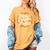 Fall Special Education Teacher Pumpkin Autumn Halloween Women's Comfort Colors T-Shirt Mustard
