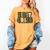 First 1St Grade Camo Camouflage Boy Teacher Back To School Women's Comfort Colors T-Shirt Mustard