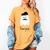 French Teacher Halloween Bonjour Ghost Women's Comfort Colors T-Shirt Mustard French Teacher Halloween Bonjour Ghost Women's Comfort Colors T-Shirt Mustard