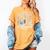 Fueled By Mitochondria Coffee Science Teacher Student Women's Comfort Colors T-Shirt Mustard
