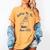 Fun 4th Of July Spilling The Tea Since 1773 History Teacher Women's Comfort Colors T-Shirt Mustard