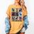 Funny Boston Terrier Quote In My Boston Terrier Era Cool Dog Men Women Women's Comfort Colors T-Shirt Mustard
